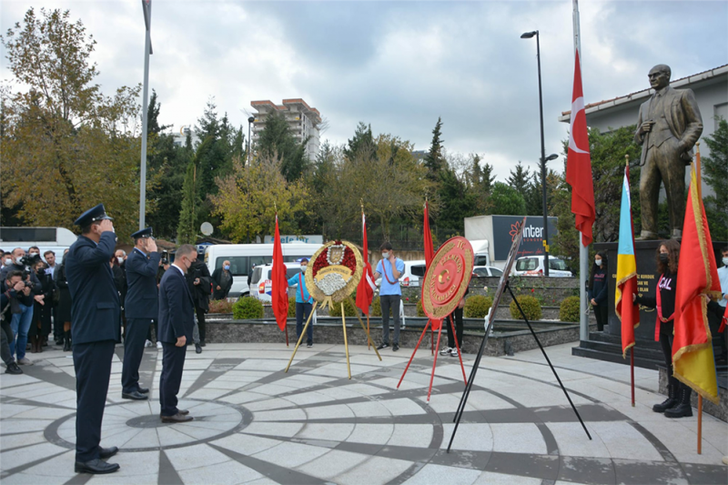 Gazi Mustafa Kemal Atatürk Rahmetle, Minnetle Anıldı