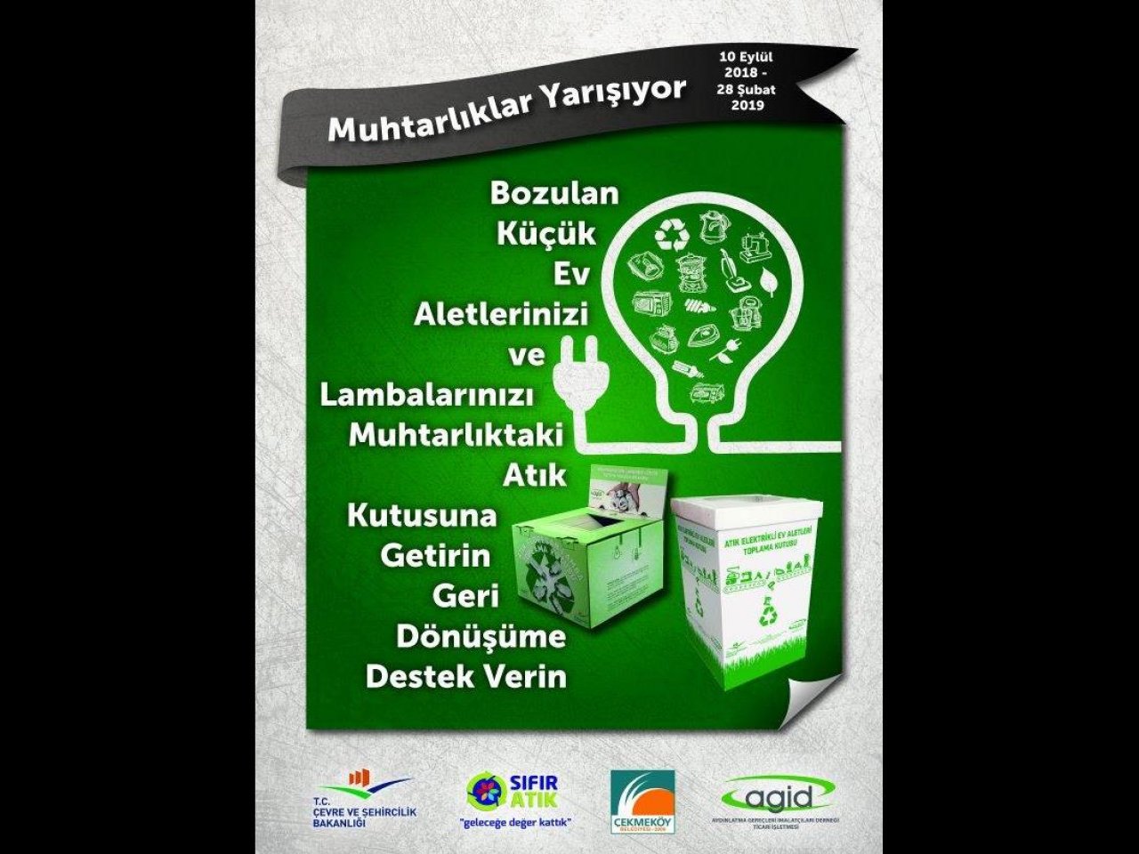 Çekmeköy Belediyesi Muhtarlık Arası Elektronik Atık Toplama Yarışmaı Proje